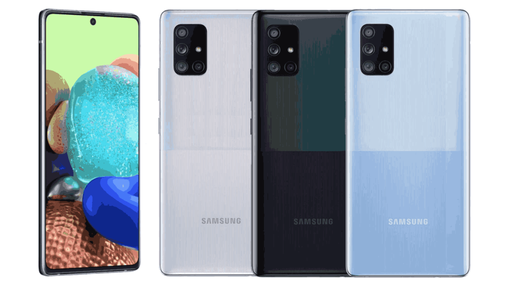Samsung Galaxy A71 banner 