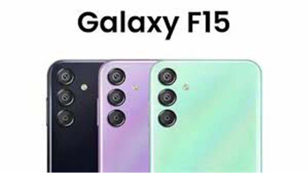 Samsung Galaxy F15Ash Black, Groovy Violet, Jazzy Green
