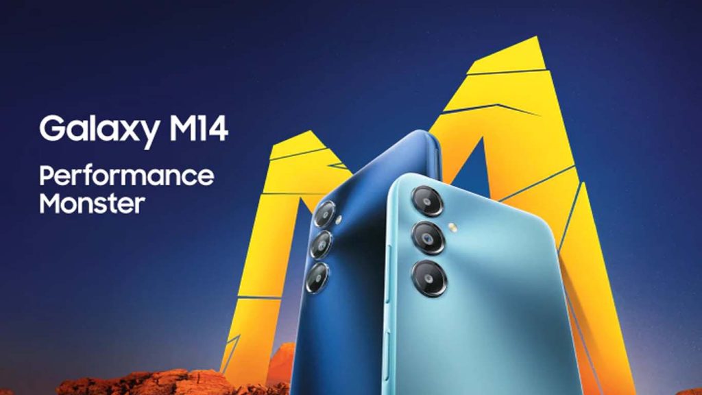 Samsung Galaxy M14 4G Arctic Blue, Sapphire Blue