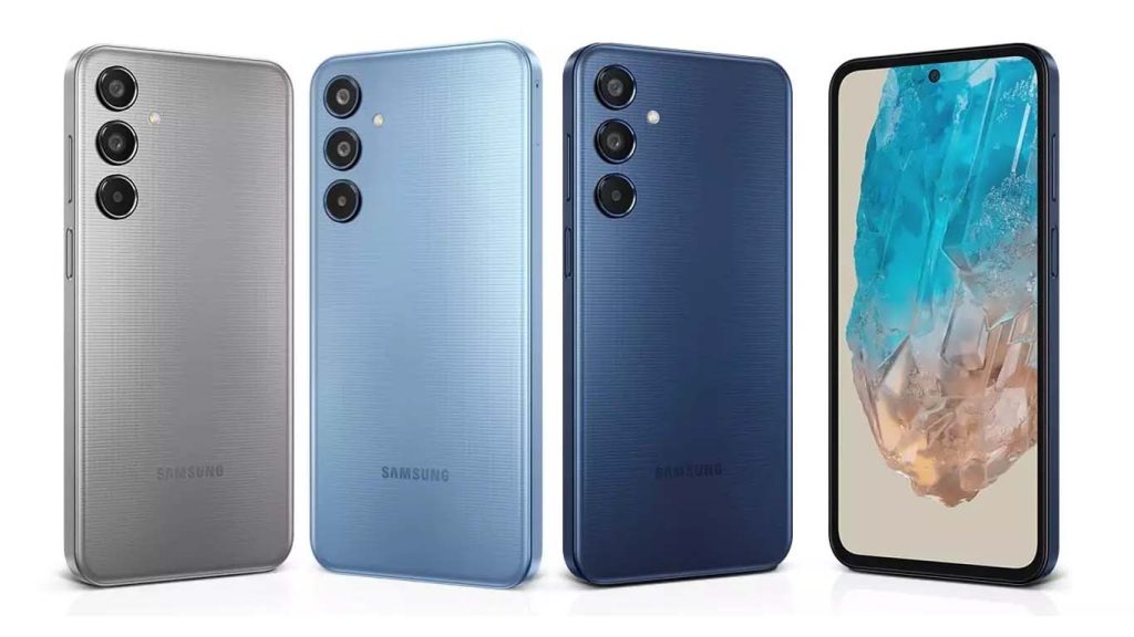 Samsung Galaxy M35 Dark Blue, Light Blue, Gray