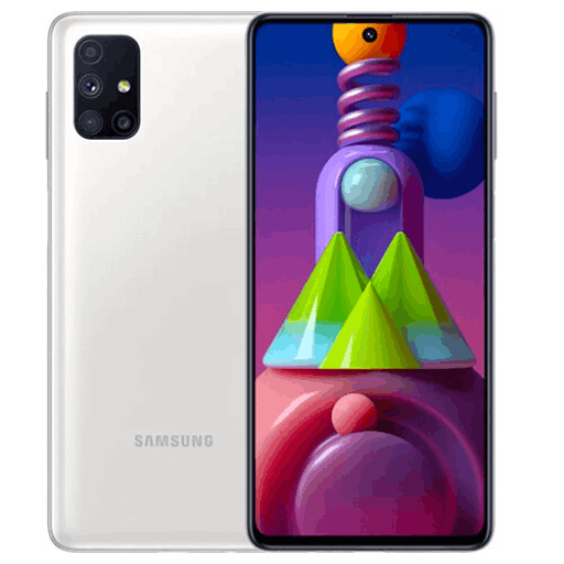 Samsung Galaxy M51 white (1)
