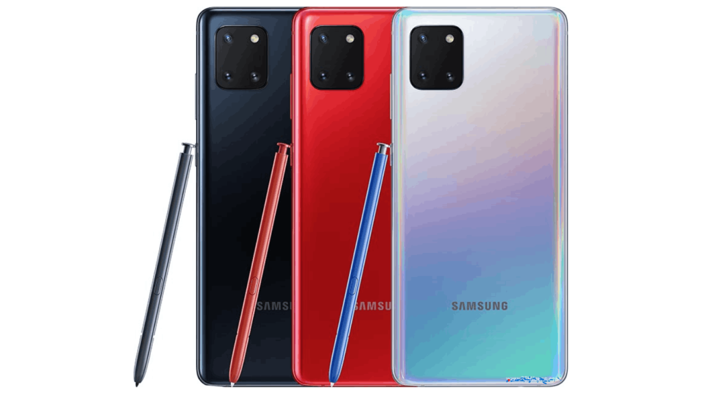 Samsung Galaxy Note10 Lite banner 