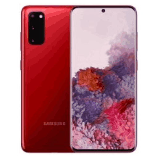 Samsung Galaxy S20 5G red