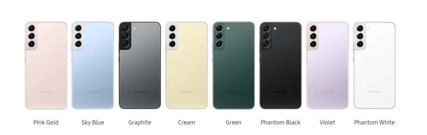 Samsung Galaxy S22 Plus 5G Phantom Black, White, Pink Gold, Green, Graphite, Sky Blue, Violet, Cream