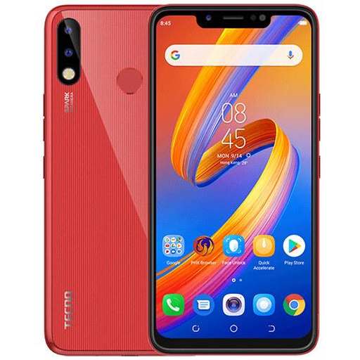 TECNO Spark 3 Bordeaux Red