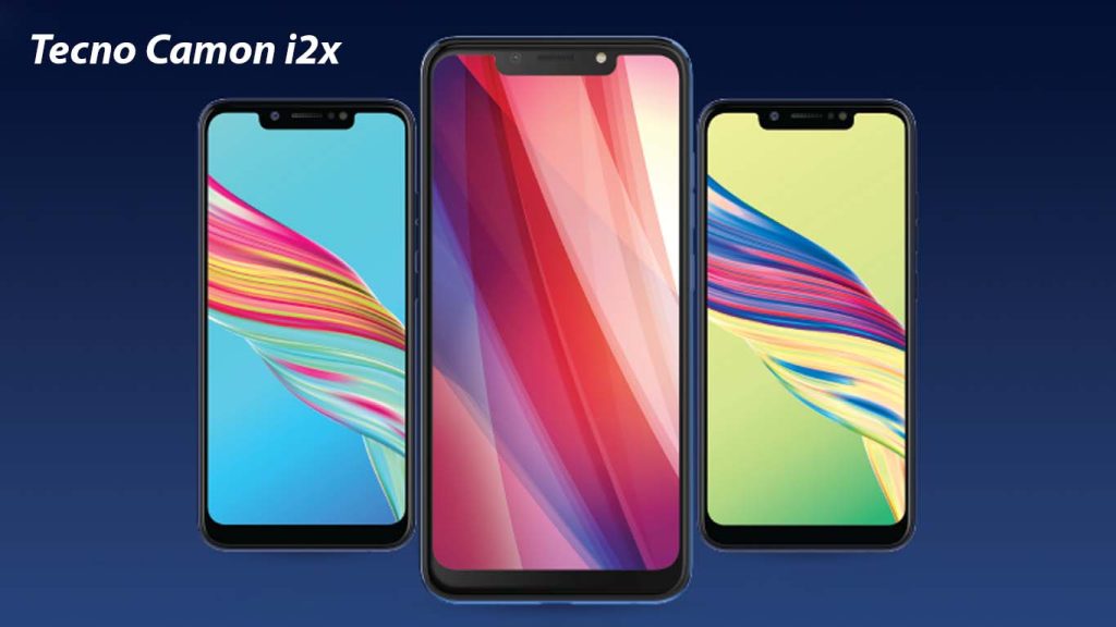 Tecno Camon i2x Aqua Blue, Midnight Black, Champagne Gold