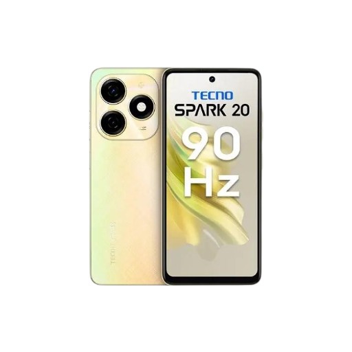 Tecno Spark 20 Neon Gold