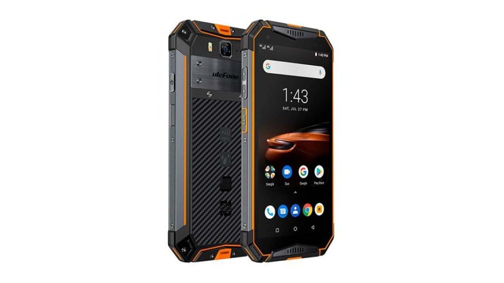 Ulefone Armor 3W Black, Orange