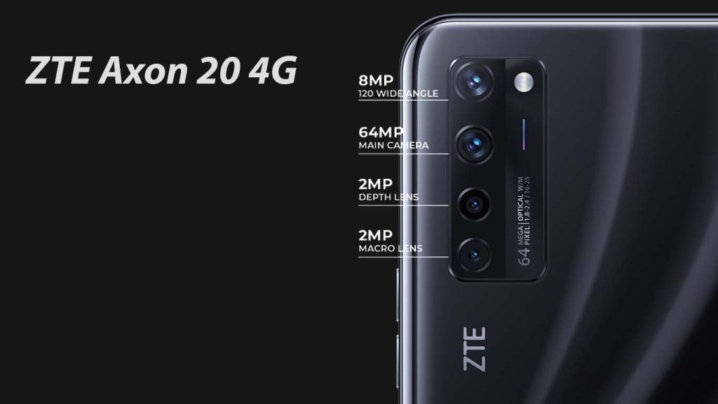 ZTE Axon 20 4G Black