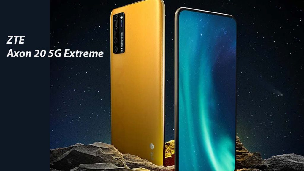 ZTE Axon 20 5G Extreme Gold
