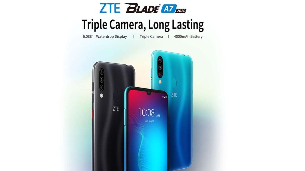 ZTE Blade A7 Black, Blue