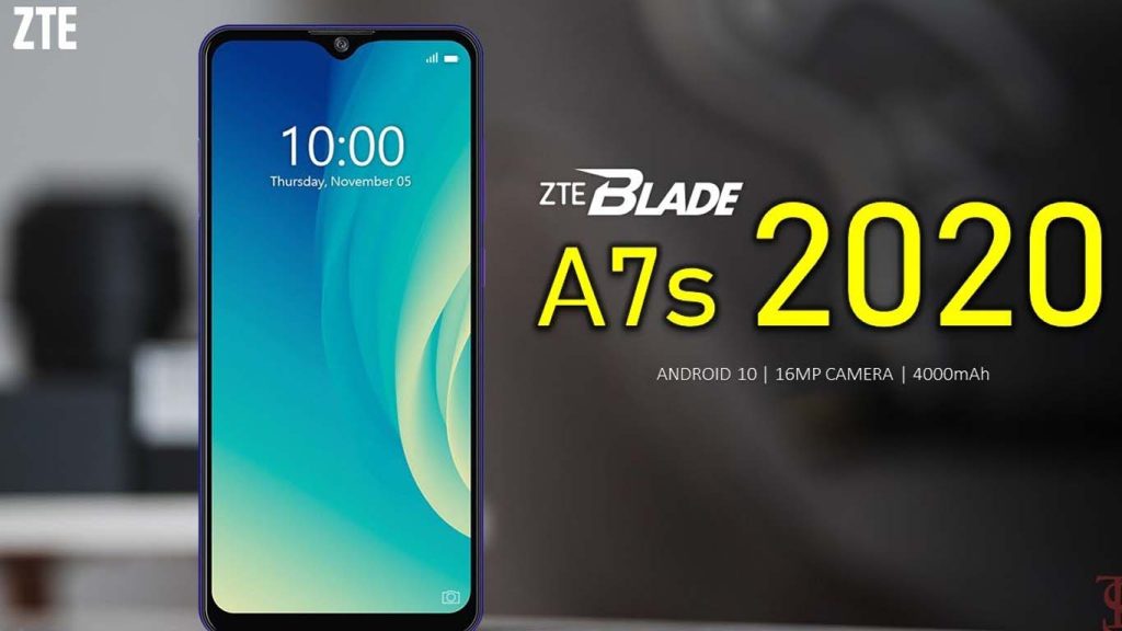 ZTE Blade A7s 2020 Black, Blue