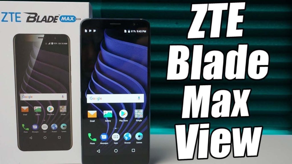 ZTE Blade Max View Black