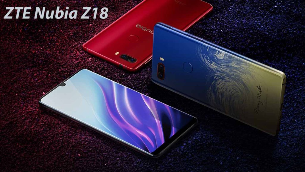 ZTE Nubia Z18 Black, Red, Stary Night
