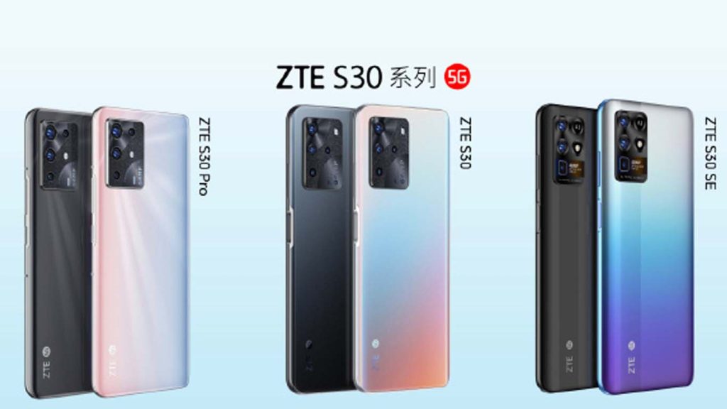 ZTE S30 SE Black, Pink,Blue