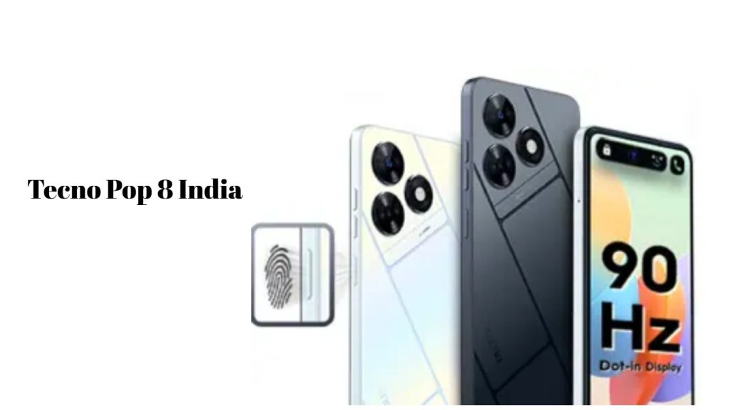 Tecno Pop 8 India
