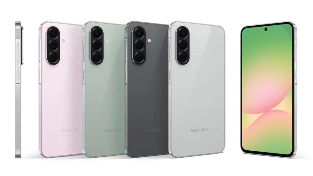 Samsung Galaxy A56 Pink, Olive, Graphite, Lightgray