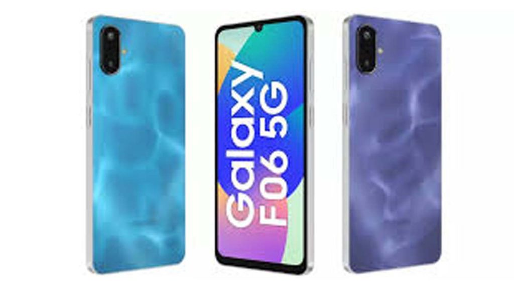 Samsung Galaxy F06 5G Bahama Blue, Lit Violet