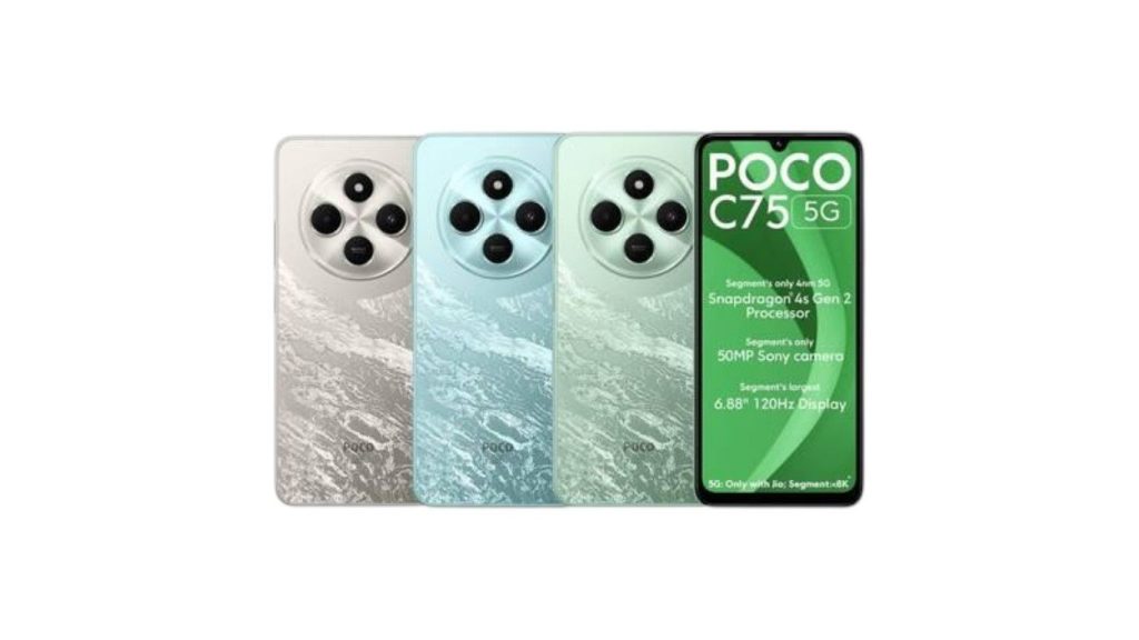 Xiaomi Poco C75 5G Banner