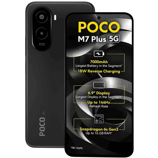 Xiaomi Poco M7 4G- Black
