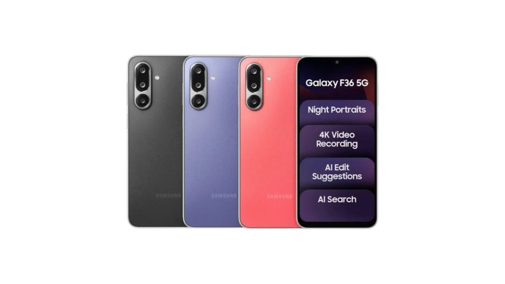 Samsung Galaxy F36 Banner