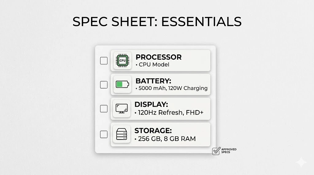 Which is The Best Phone in Budget: Buyer’s Checklist in 2026 Specs Sheet