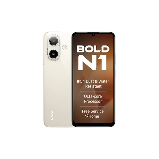 Lava Bold N1 4G Sparkling Ivory