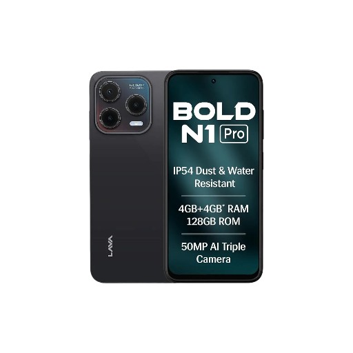 Lava Bold N1 Pro Stealth Black