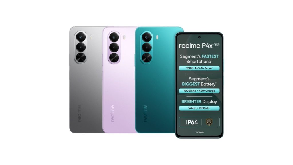 Realme P4x 5G Banner
