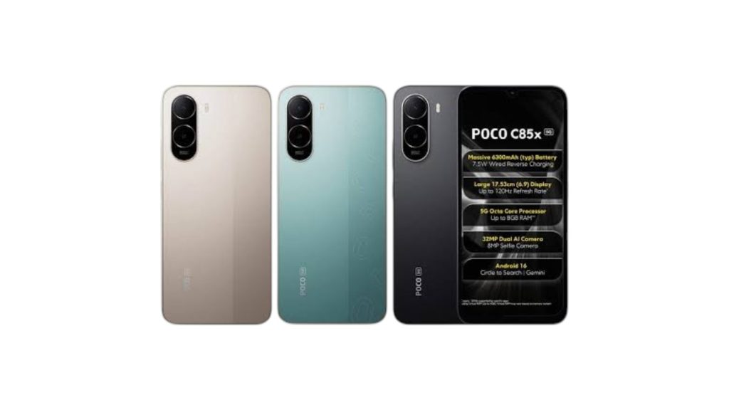 Xiaomi Poco C85x Banner