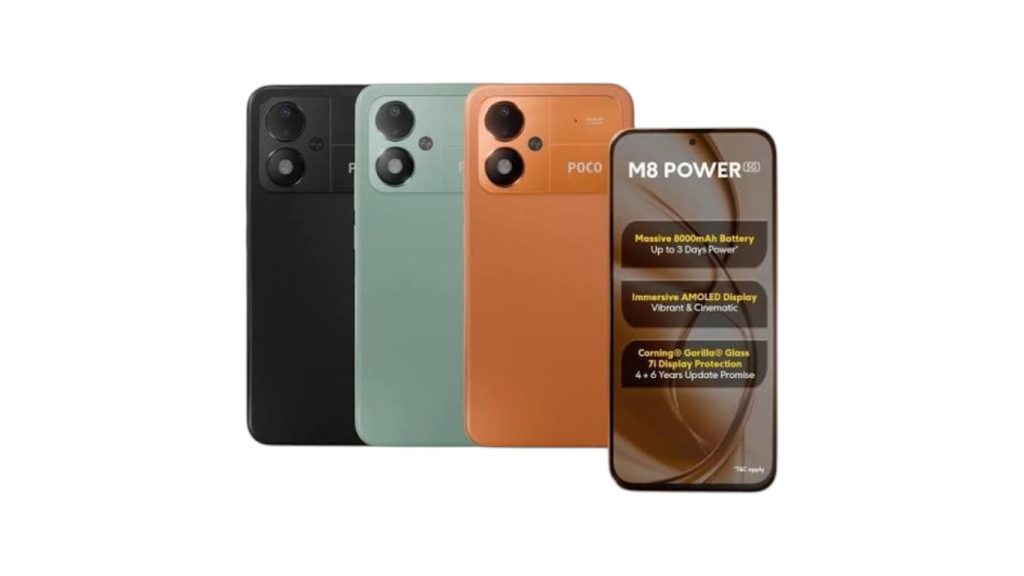 Xiaomi Poco M8 Power Banner