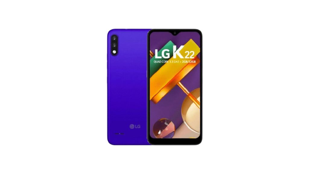 LG K22 Banner