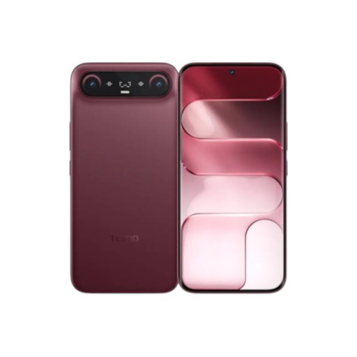 Tecno Camon Slim Burgundy Red